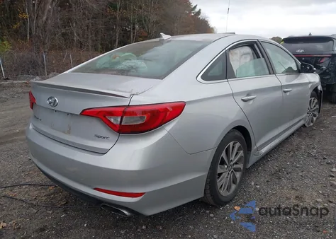 2015 Hyundai Sonata Sport из США, поврежденный, VIN 5NPE34AF7FH043317